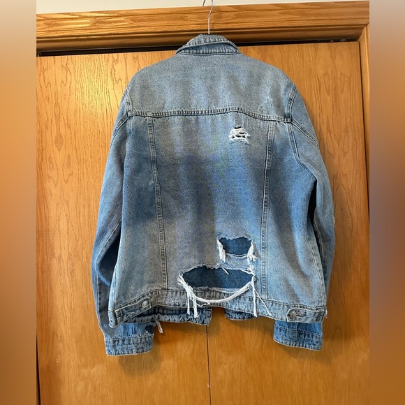 Buckle - bridge by gyl distressed Jean jacket large - worn twice - Picture 2 of 7